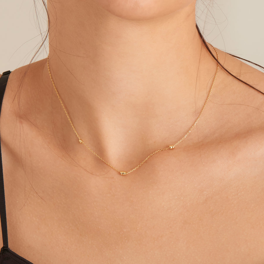 Ania Haie - Gold Smooth Twist Chain Necklace