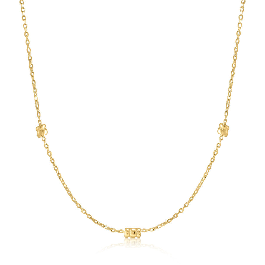 Ania Haie - Gold Smooth Twist Chain Necklace