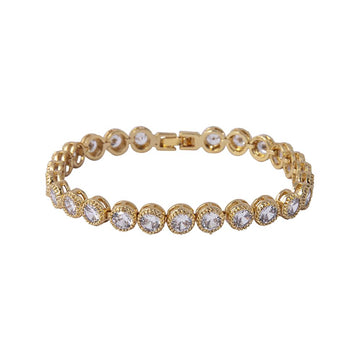 Knight & Day - Danna Gold Tennis Bracelet