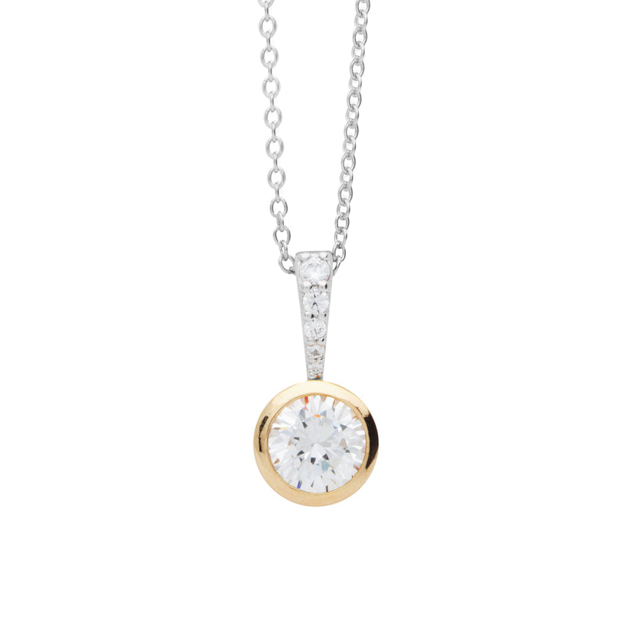 Nana Kay - Classic Solitaire Cz Necklace