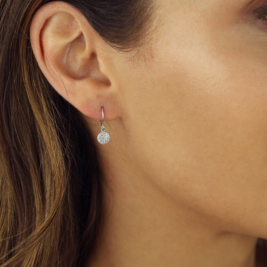 Nana Kay - Very Petite Zirconia Circle Earrings