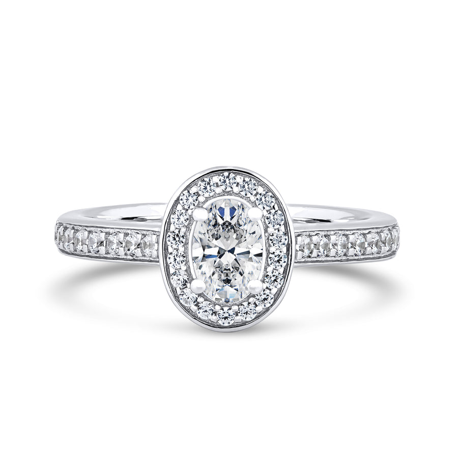 Cluster Diamond Ring