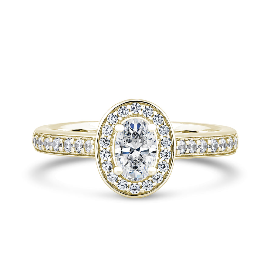 Cluster Diamond Ring