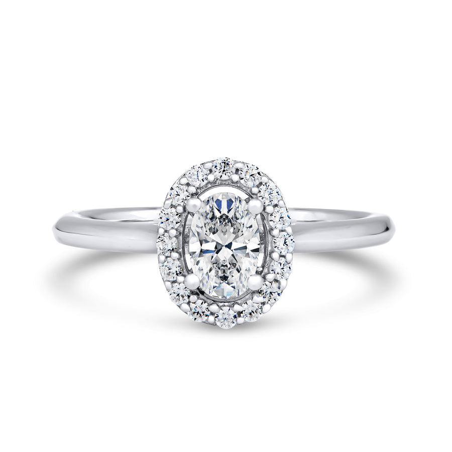 Cluster Diamond Ring