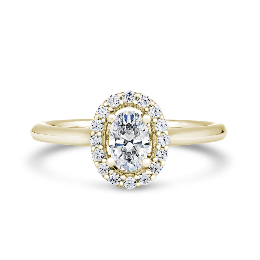 Cluster Diamond Ring