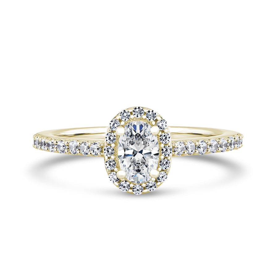 Cluster Diamond Ring