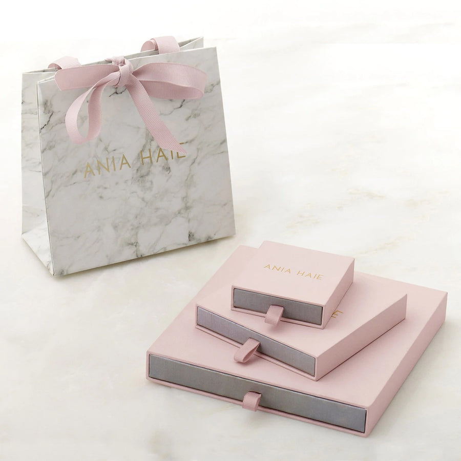 Ania Haie - Gold Four-Petal Stud Earrings
