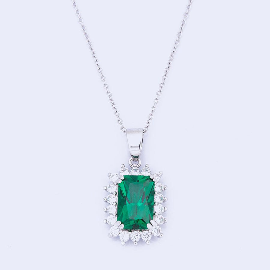 Knight & Day - Classic Emerald Pendant