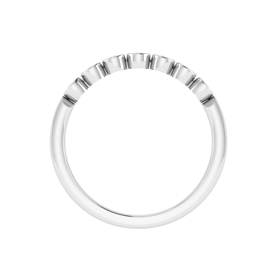 18ct White Gold Wedding/Eternity Ring