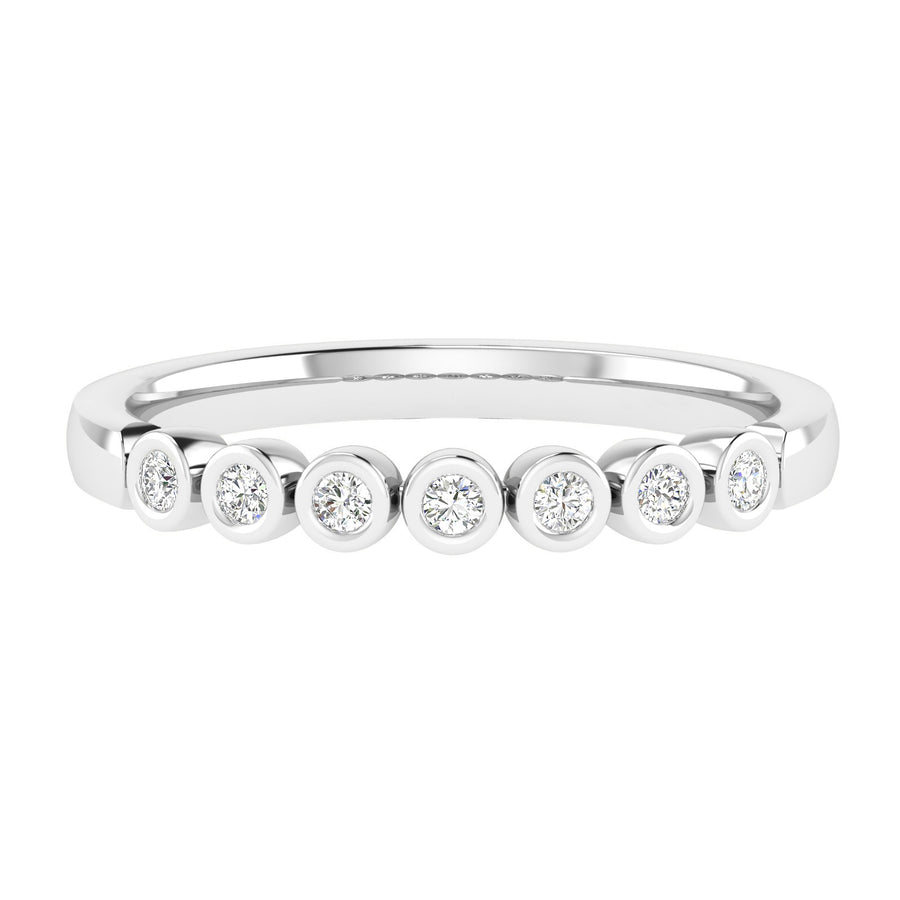 18ct White Gold Wedding/Eternity Ring