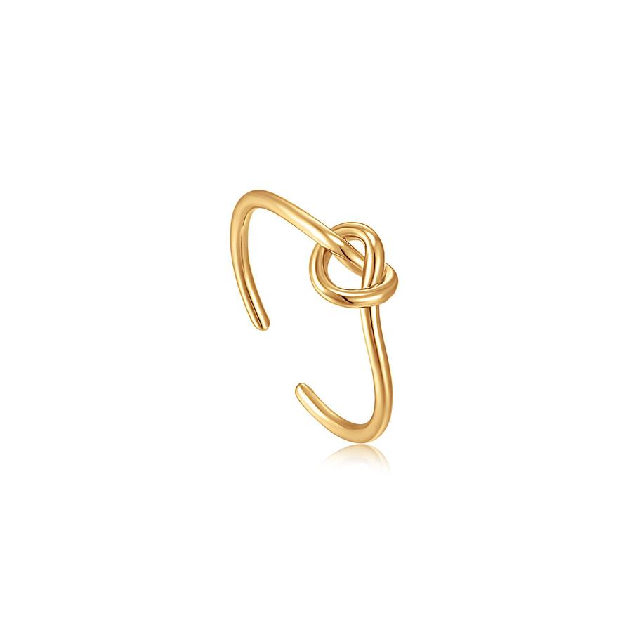 Ania Haie - Gold Knot Adjustable Ring