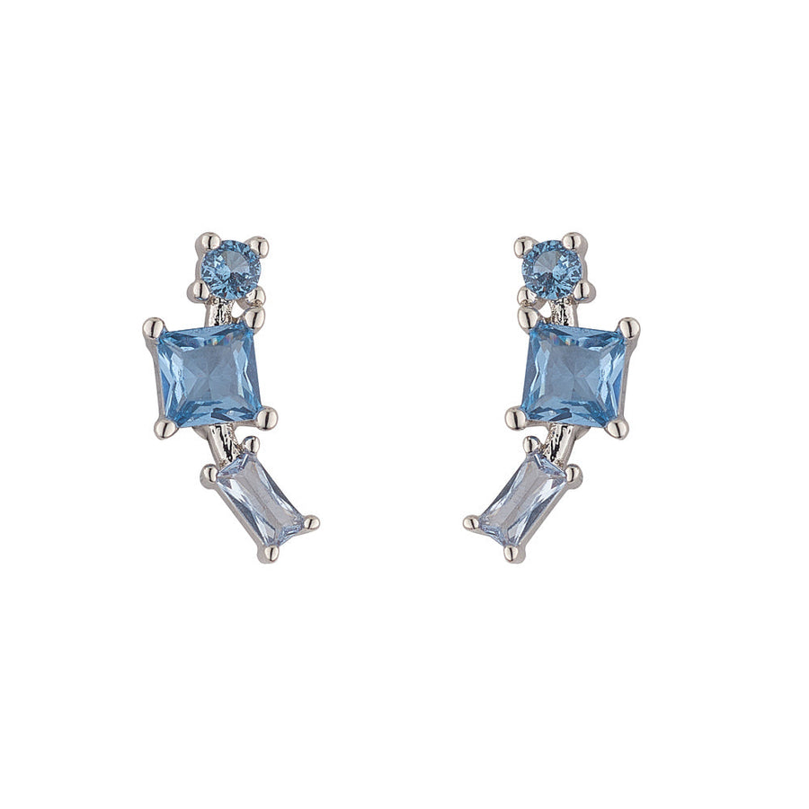 Knight & Day - Blue Climber Earrings