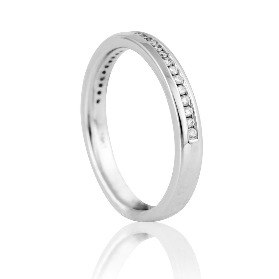 18ct White Gold Wedding/Eternity Ring