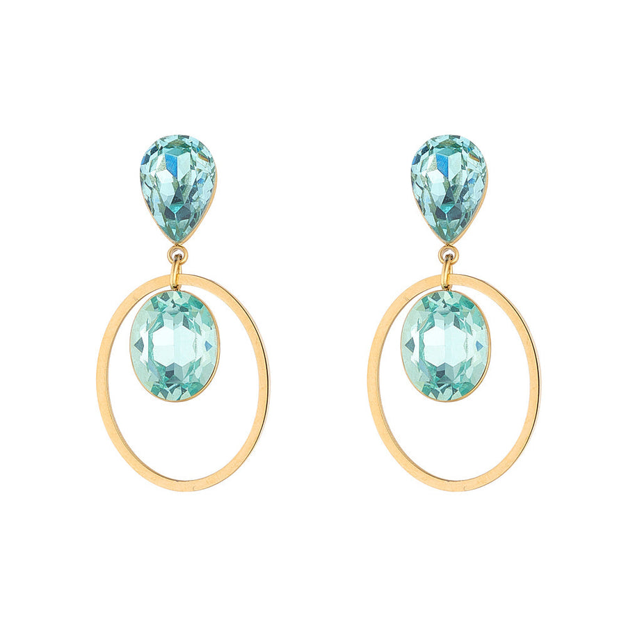 Knight & Day - Tori Light Blue Earrings