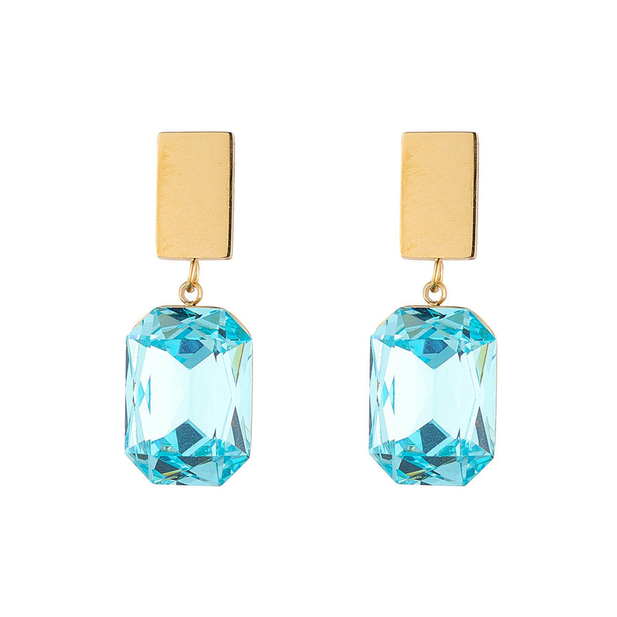 Knight & Day - Zaria Light Blue Earrings