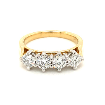 4 Stone Diamond Ring