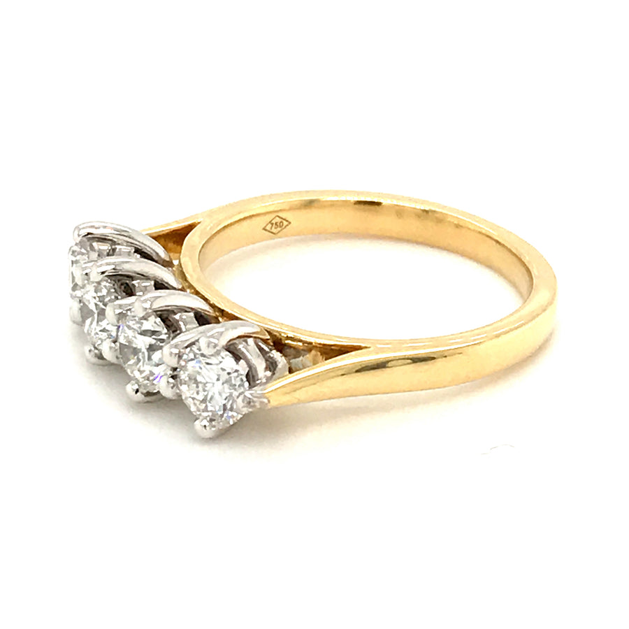 4 Stone Diamond Ring