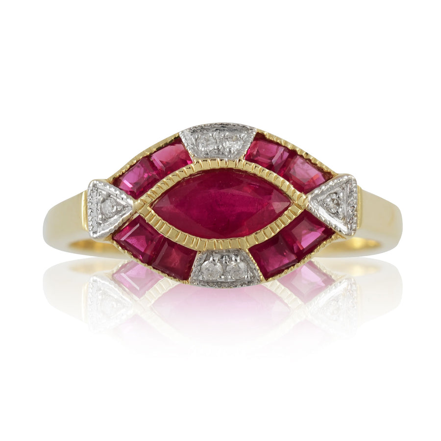 Ruby & Diamond Ring