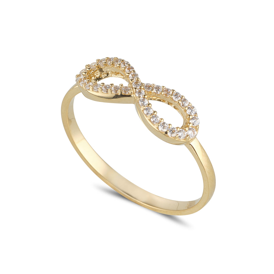 9ct Gold Infinity Ring