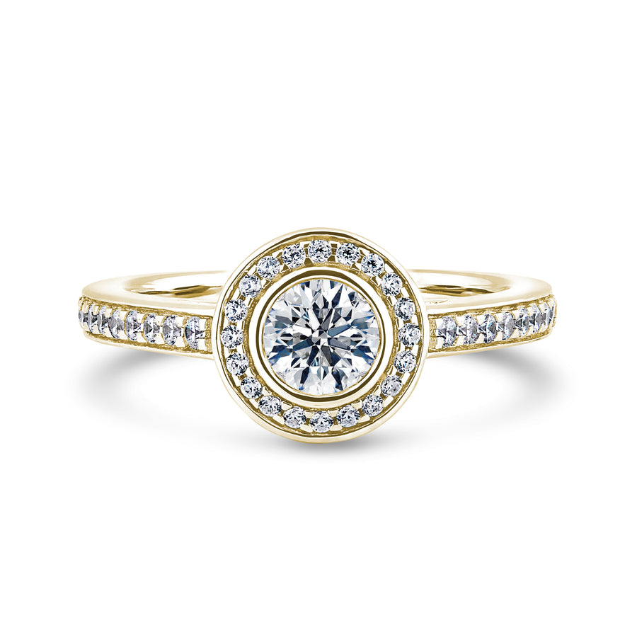 Cluster Diamond Ring