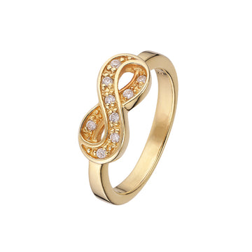 Amazing Jewelry - Clear Serenity Ring yellow