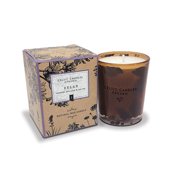 Celtic Candles - Organic Candle Votive - Relax