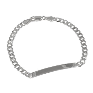 Silver ID Bracelet