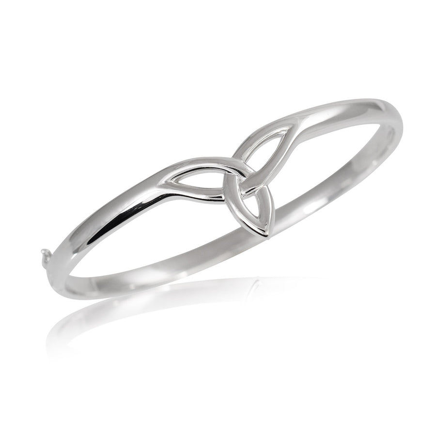Sterling Silver Trinity Bangle