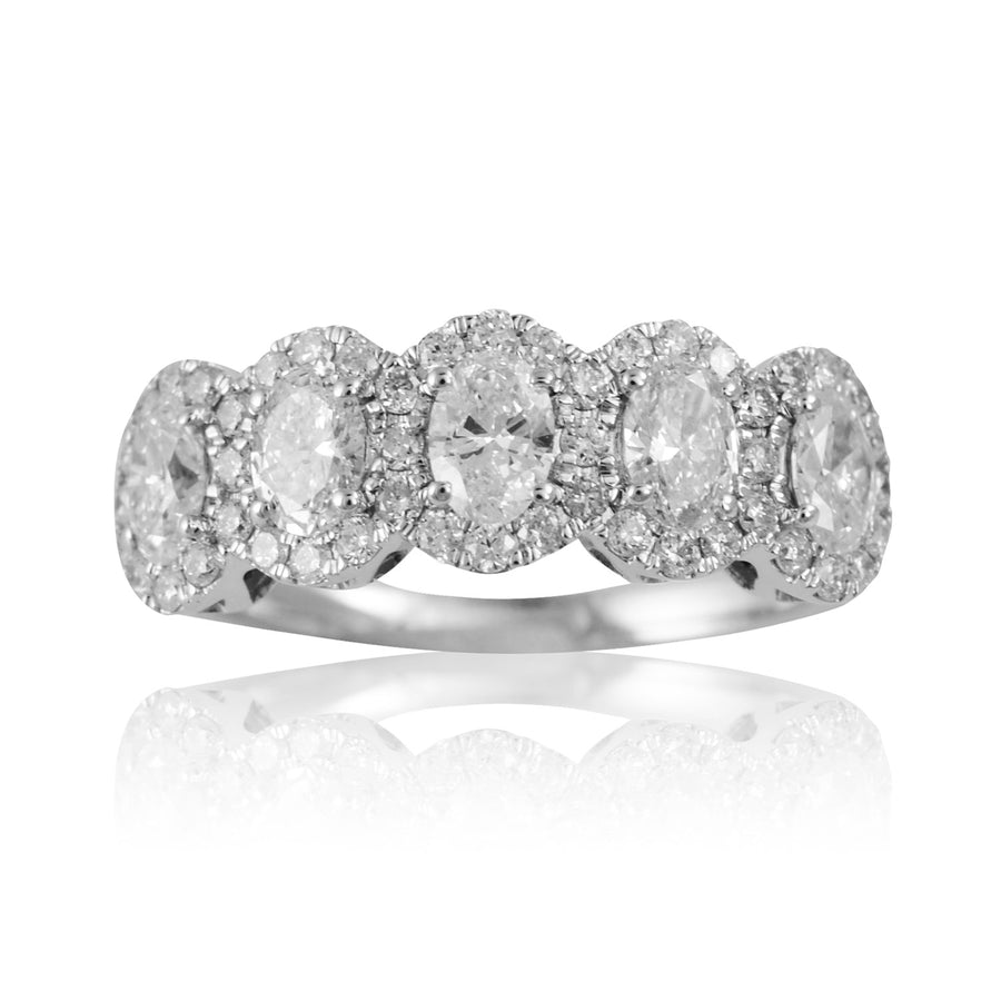 5 Cluster Diamond Ring