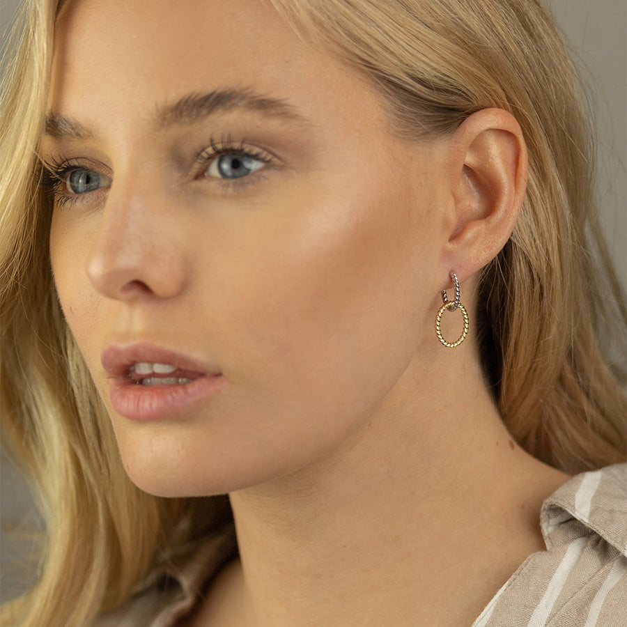Nana Kay - Pretty Twist Loop Earrings