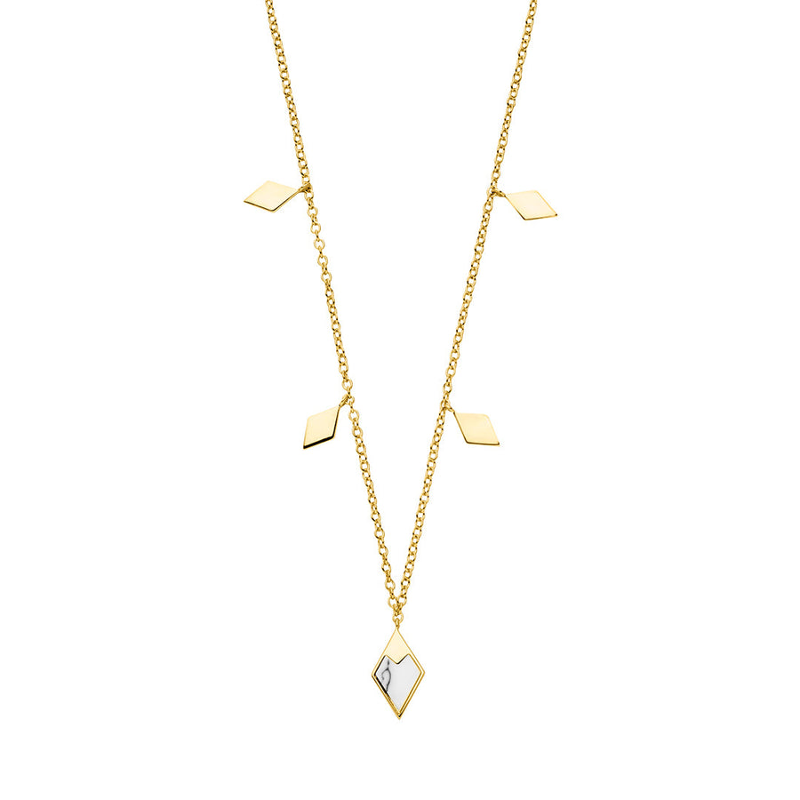 Nana Kay - Roman Vibes Spike Necklace Gold