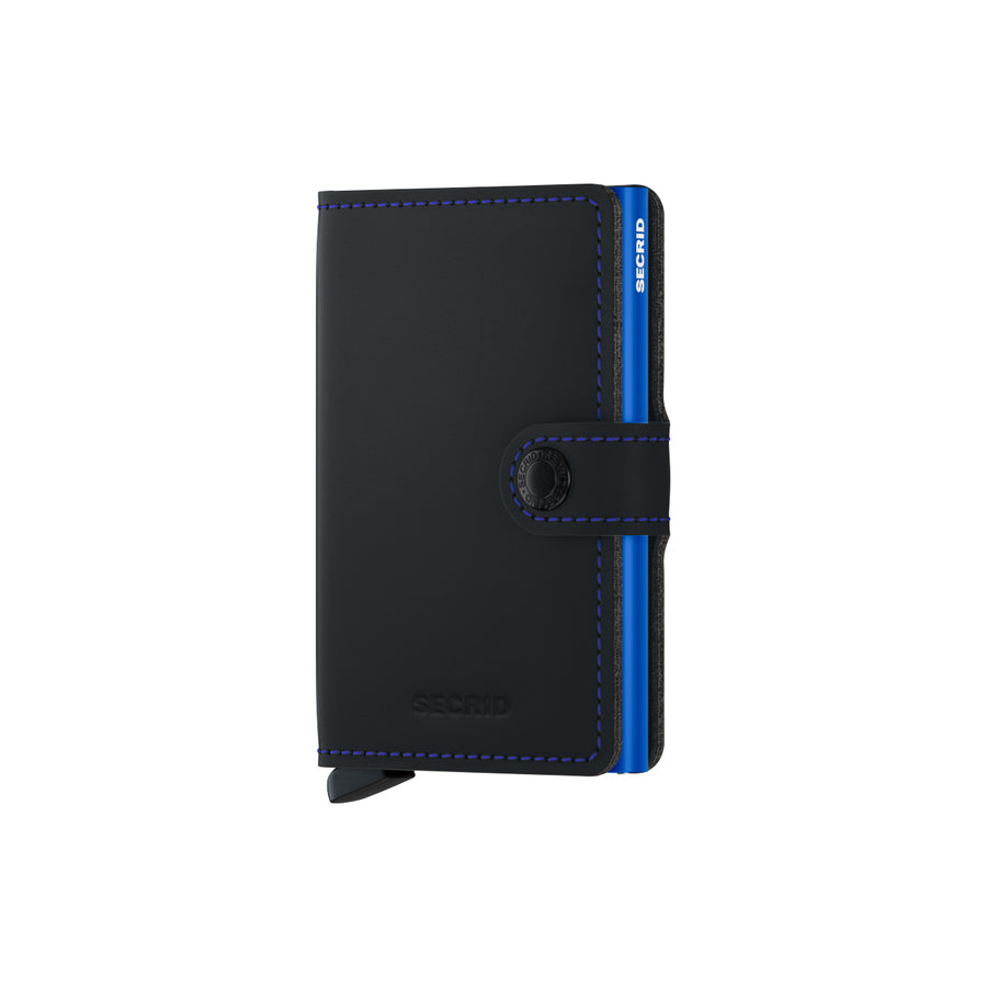 Secrid - Miniwallet Matte Black & Blue