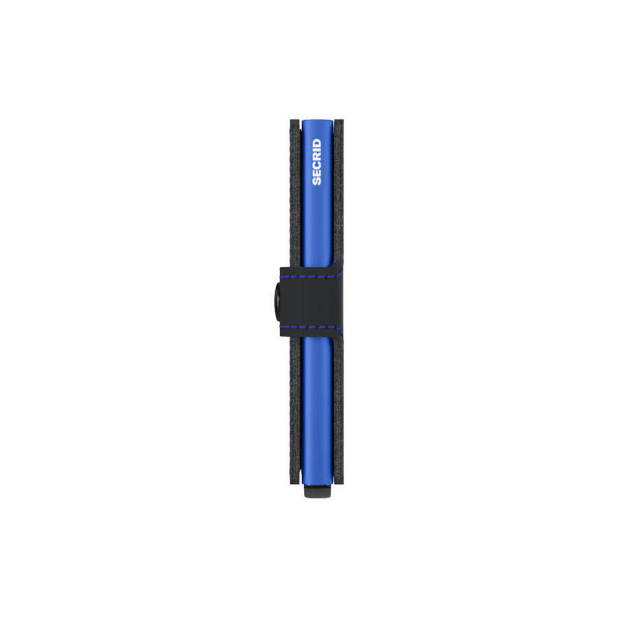 Secrid - Miniwallet Matte Black & Blue