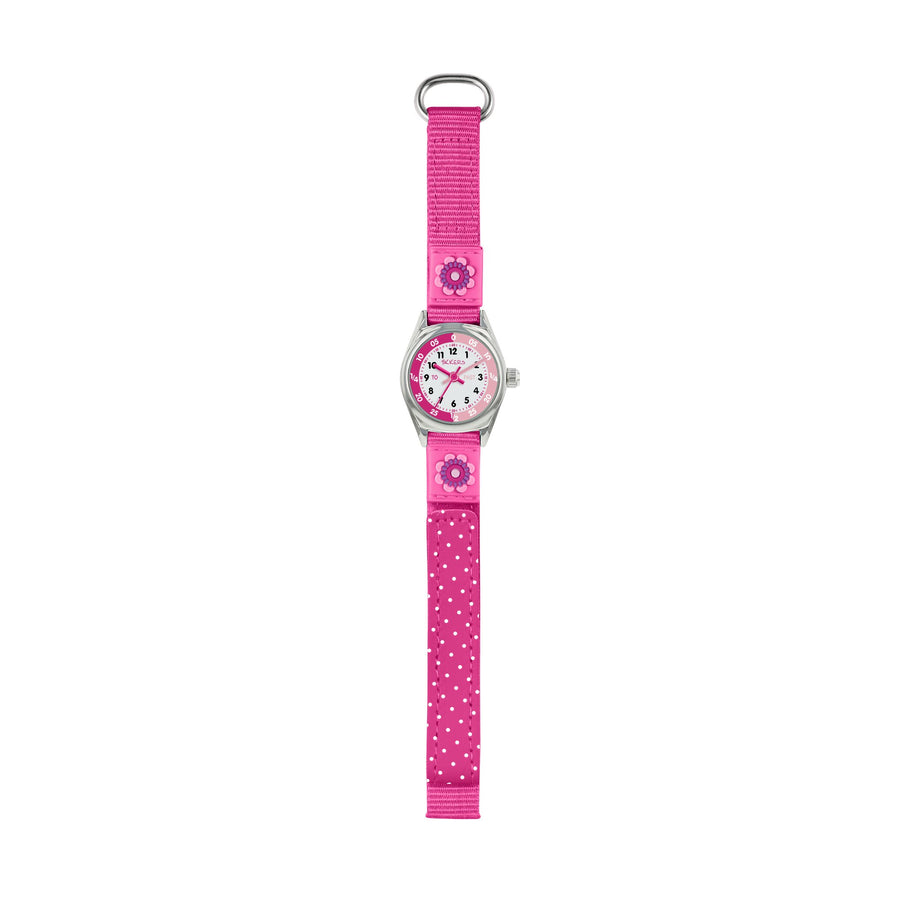 Tikkers Pink Flower Watch