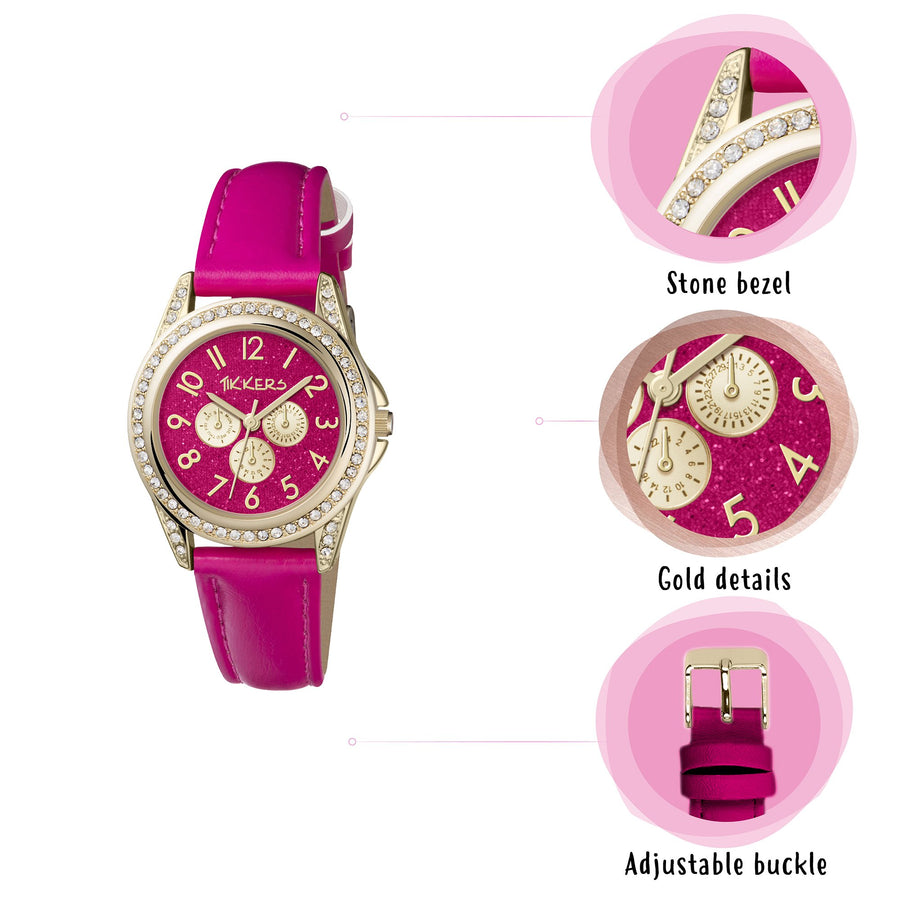 Tikkers Pink Watch