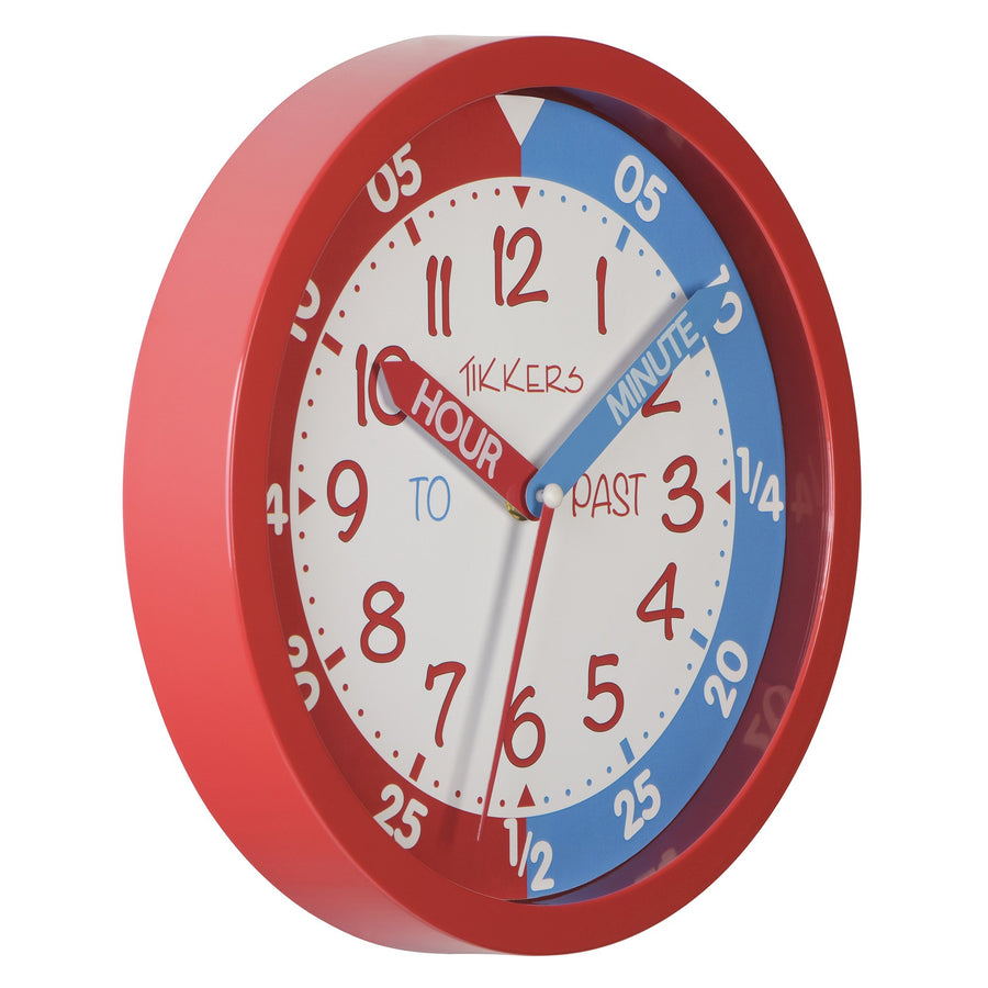 Tikkers Red Wall Clock