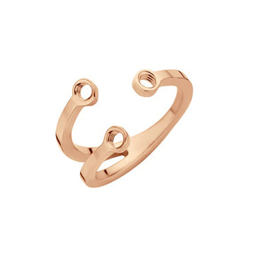 Melano Jewelry - Twisted Trio Ring