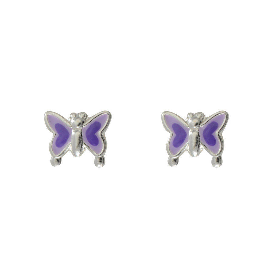 Sterling Silver Butterfly Earrings