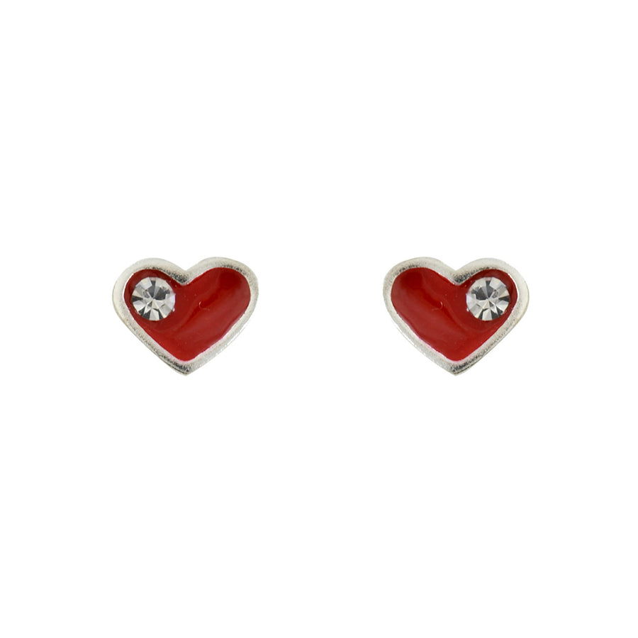 Sterling Silver Heart Earrings