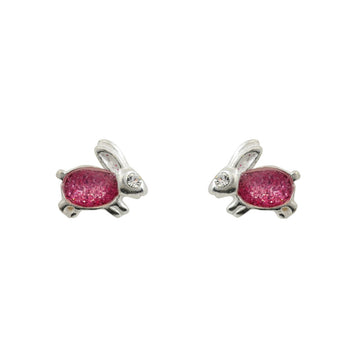Sterling Silver Rabbit Earrings