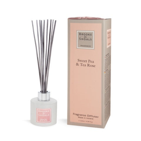 Brooke & Shoals Diffuser - Sweet Pea & Tea Rose