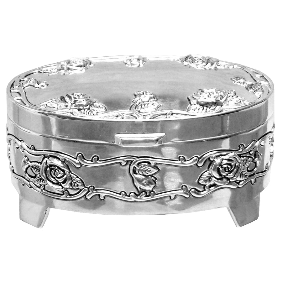 Silver Plated Jewellery Box