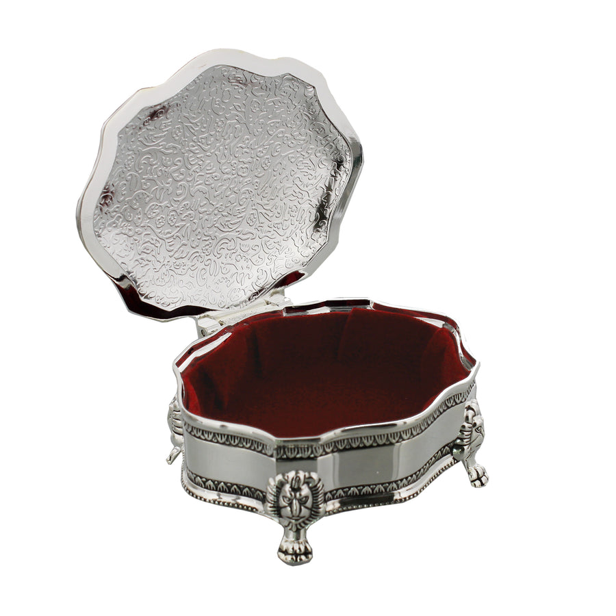 Silver Plated Jewellery Box