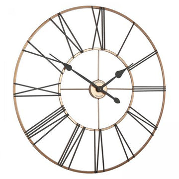 Summer House Copper Oversized Wall Clock