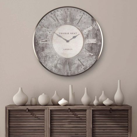 Florentine Silvern Oversized Wall Clock