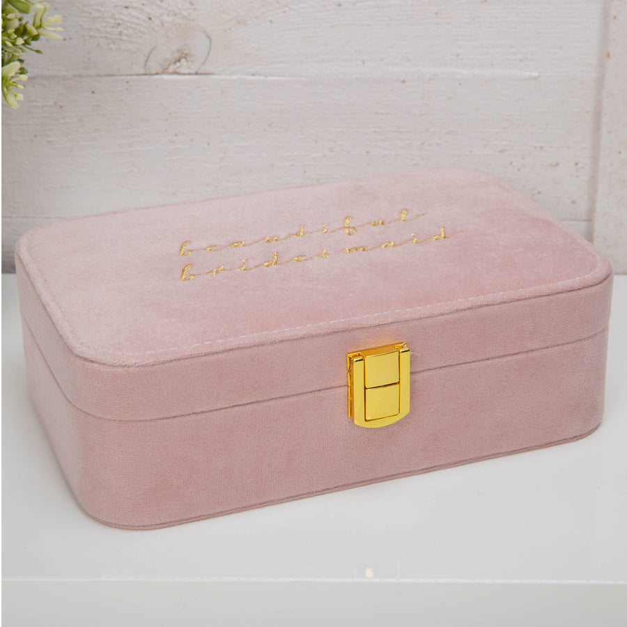 Bridesmaid Jewellery Box