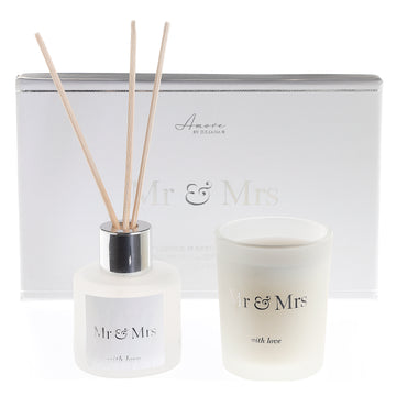 Mr & Mrs Reed Diffuser & Candle Set