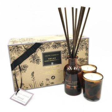 Celtic Candles - Organic Gift Set - Relax