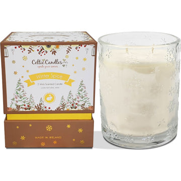 Celtic Candles - Christmas Double Wick - Winter Spice