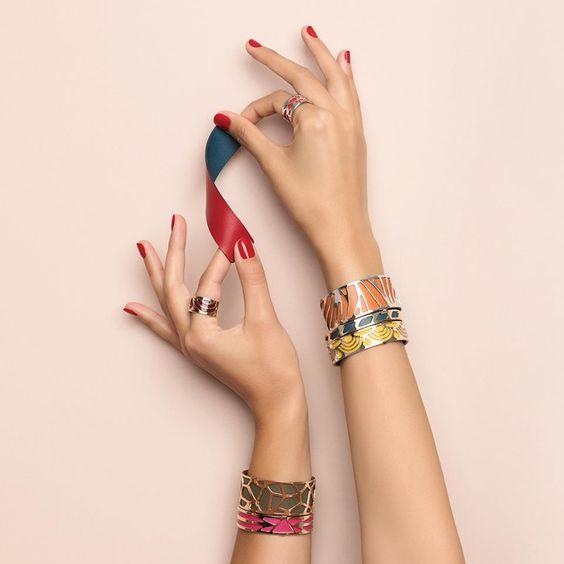 Les Georgettes - Ruban Cz Bangle
